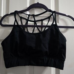 Fabletics, sports bra, XL, black